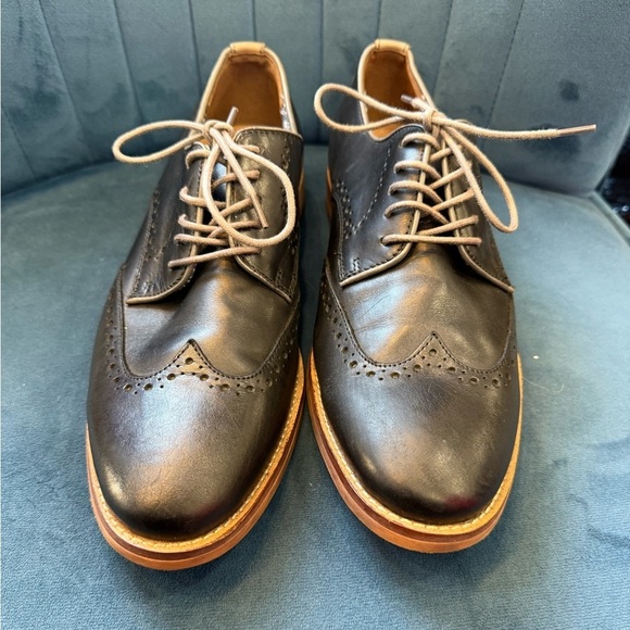 Johnston & Murphy Leather Wingtip Oxford Shoes Brown Men’s 7M main image 5
